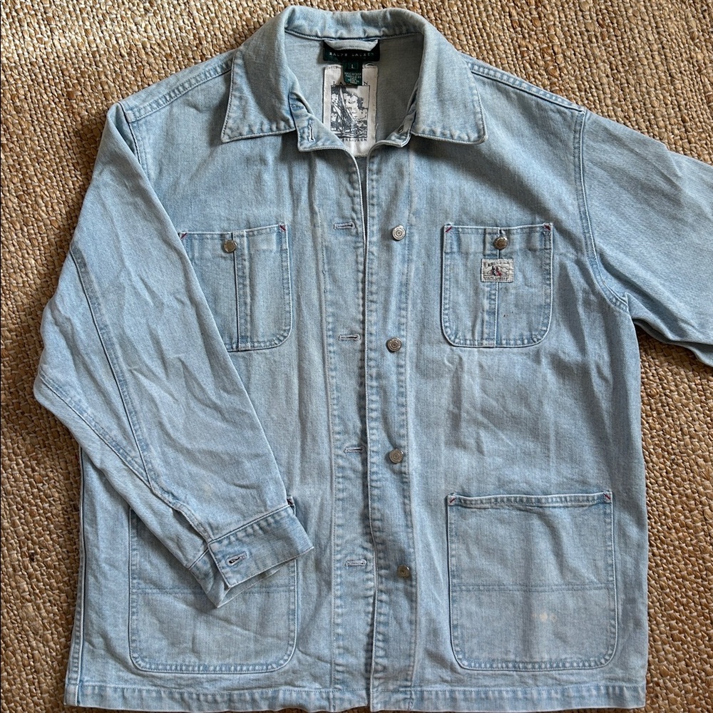 Vintage Ralph Lauren Denim Chore Coat